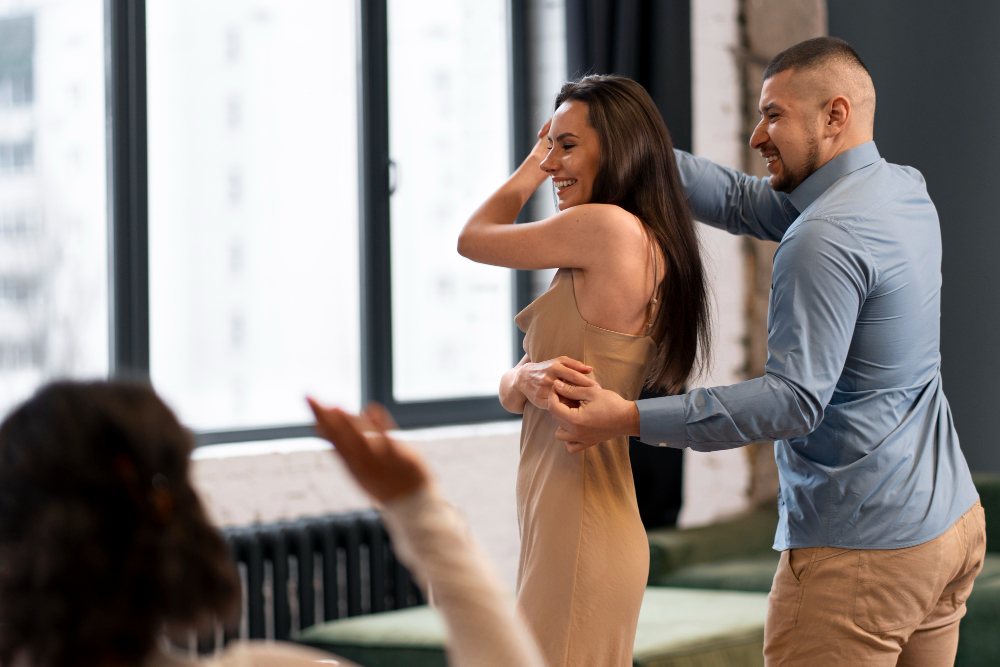 Social dance lesson